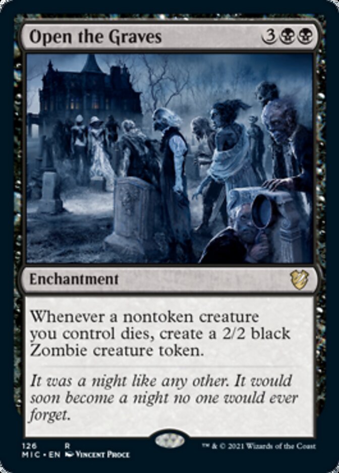 Open the Graves [Innistrad: Midnight Hunt Commander] | Exor Games Bridgewater