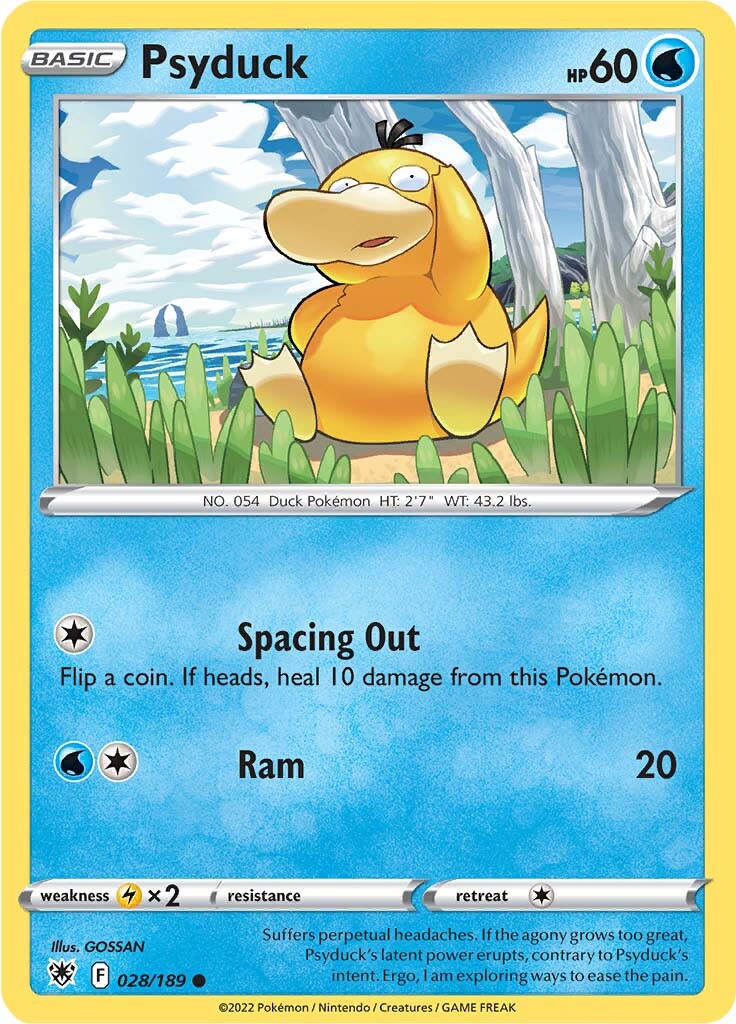 Psyduck (028/189) [Sword & Shield: Astral Radiance] | Exor Games Bridgewater