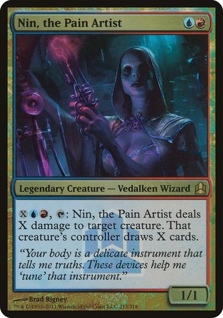 Nin, the Pain Artist (Commander Launch Promo) [Commander 2011 Launch Party] | Exor Games Bridgewater