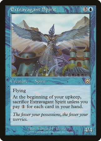 Extravagant Spirit [Mercadian Masques] | Exor Games Bridgewater