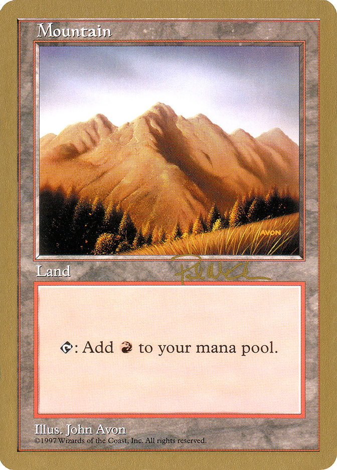 Mountain (pm444) (Paul McCabe) [World Championship Decks 1997] | Exor Games Bridgewater