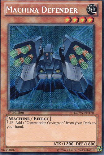 Machina Defender [LCYW-EN170] Secret Rare | Exor Games Bridgewater