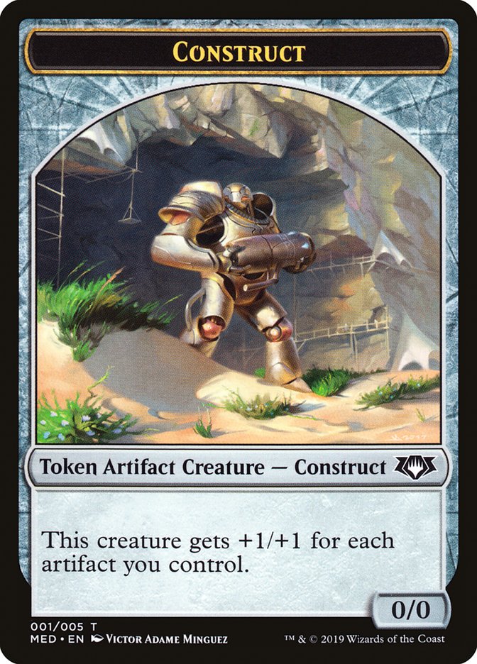 Construct (001/005) [Mythic Edition Tokens] | Exor Games Bridgewater