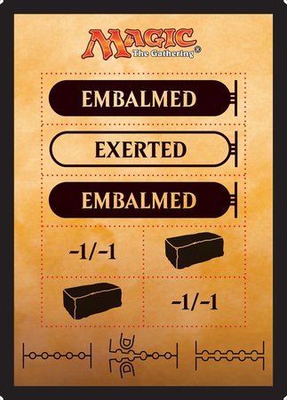 Punch Card Token [Amonkhet Tokens] | Exor Games Bridgewater