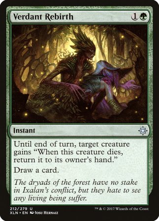 Verdant Rebirth [Ixalan] | Exor Games Bridgewater