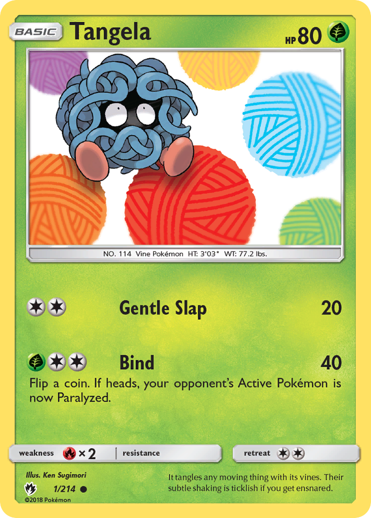 Tangela (1/214) [Sun & Moon: Lost Thunder] | Exor Games Bridgewater