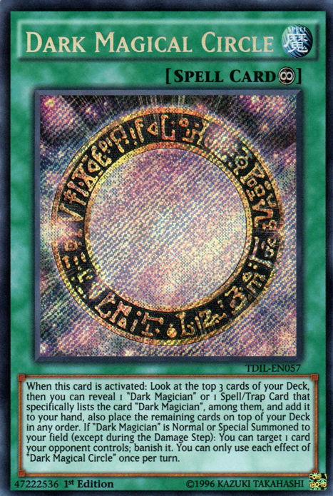 Dark Magical Circle [TDIL-EN057] Secret Rare | Exor Games Bridgewater