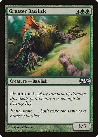 Greater Basilisk [Magic 2012] | Exor Games Bridgewater