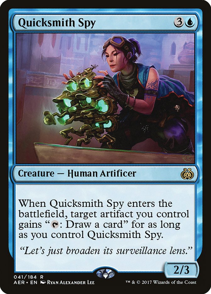 Quicksmith Spy [Aether Revolt] | Exor Games Bridgewater