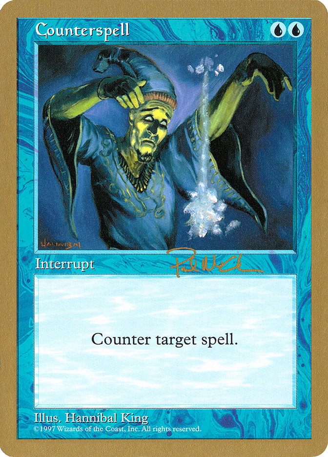 Counterspell (Paul McCabe) [World Championship Decks 1997] | Exor Games Bridgewater