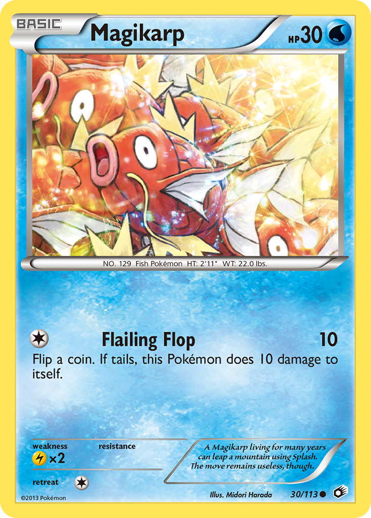 Magikarp (30/113) [Black & White: Legendary Treasures] | Exor Games Bridgewater