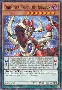 Odd-Eyes Pendulum Dragon [SP15-EN012] Shatterfoil Rare | Exor Games Bridgewater