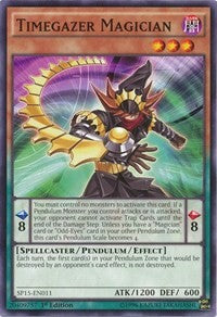 Timegazer Magician [SP15-EN011] Common | Exor Games Bridgewater