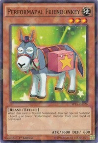 Performapal Friendonkey [SP15-EN026] Shatterfoil Rare | Exor Games Bridgewater