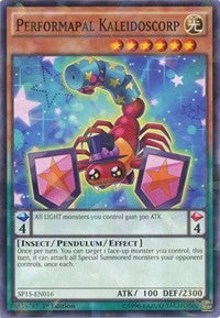 Performapal Kaleidoscorp [SP15-EN016] Shatterfoil Rare | Exor Games Bridgewater