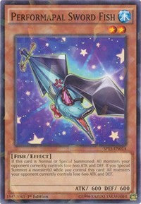 Performapal Sword Fish [SP15-EN014] Shatterfoil Rare | Exor Games Bridgewater