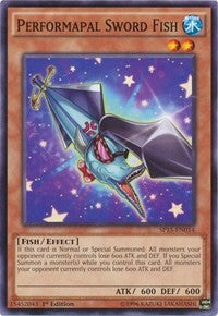 Performapal Sword Fish [SP15-EN014] Common | Exor Games Bridgewater