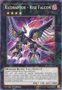 Raidraptor - Rise Falcon [SP15-EN037] Shatterfoil Rare | Exor Games Bridgewater