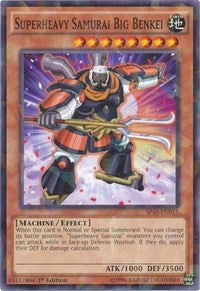 Superheavy Samurai Big Benkei [SP15-EN017] Shatterfoil Rare | Exor Games Bridgewater