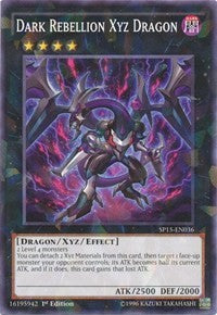 Dark Rebellion Xyz Dragon [SP15-EN036] Shatterfoil Rare | Exor Games Bridgewater