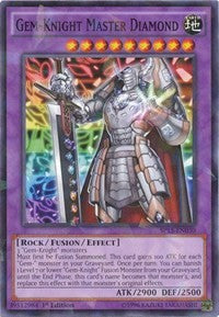 Gem-Knight Master Diamond [SP15-EN030] Shatterfoil Rare | Exor Games Bridgewater