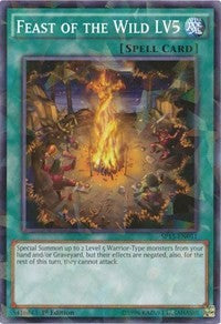 Feast of the Wild LV5 [SP15-EN041] Shatterfoil Rare | Exor Games Bridgewater