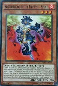 Brotherhood of the Fire Fist - Spirit [AP07-EN020] Common | Exor Games Bridgewater