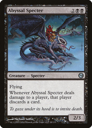 Abyssal Specter [Duels of the Planeswalkers] | Exor Games Bridgewater