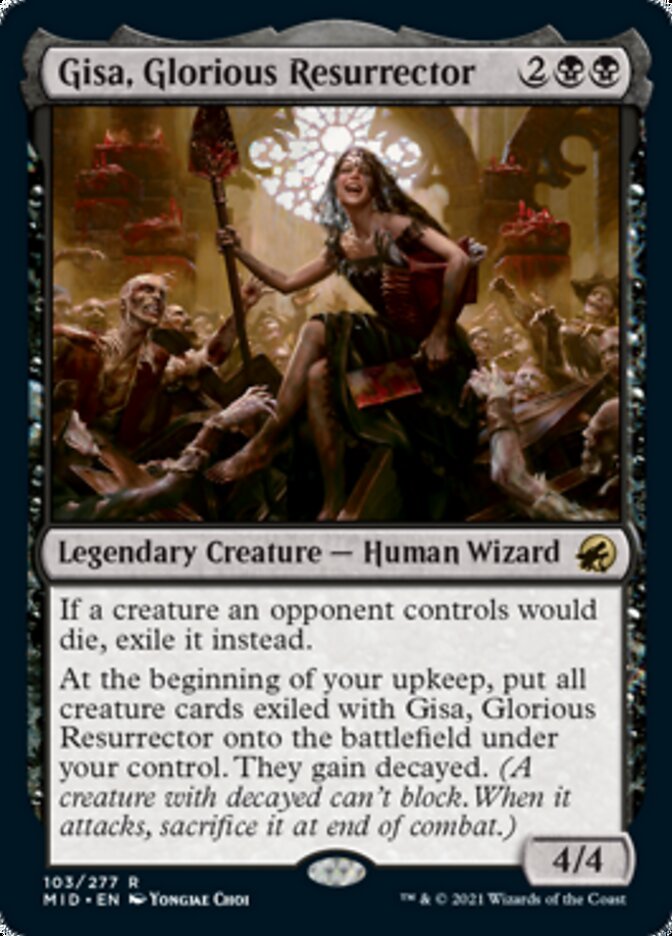 Gisa, Glorious Resurrector [Innistrad: Midnight Hunt] | Exor Games Bridgewater