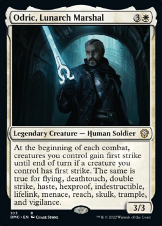 Odric, Lunarch Marshal [Dominaria United Commander] | Exor Games Bridgewater