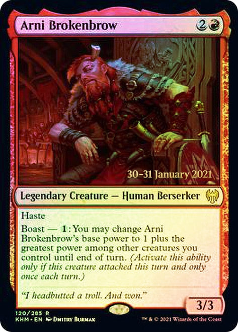 Arni Brokenbrow  [Kaldheim Prerelease Promos] | Exor Games Bridgewater