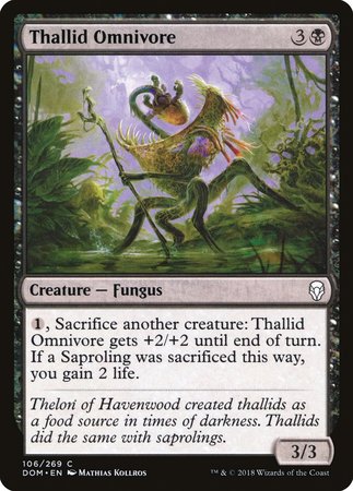 Thallid Omnivore [Dominaria] | Exor Games Bridgewater