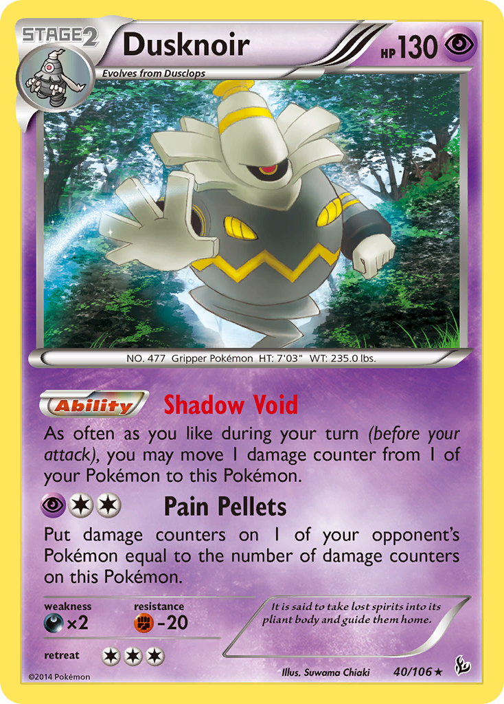 Dusknoir (40/106) [XY: Flashfire] | Exor Games Bridgewater