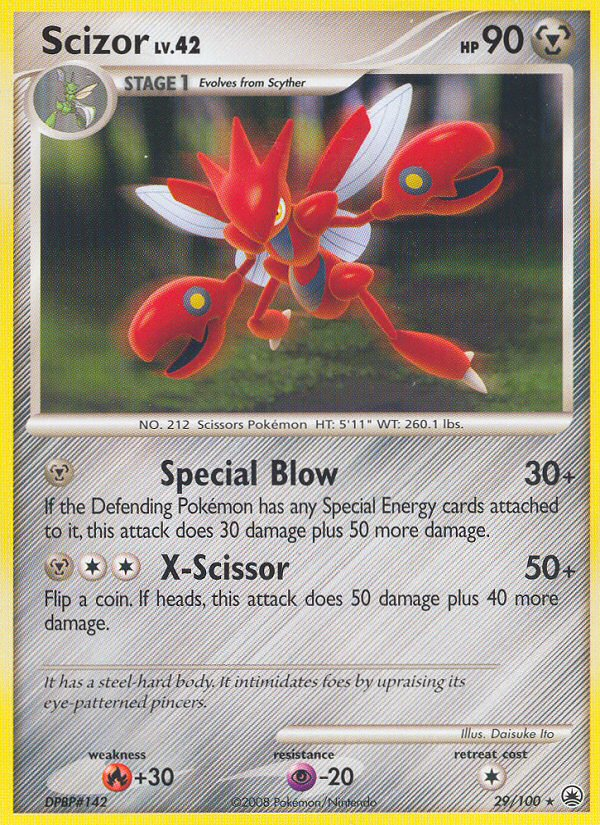 Scizor (29/100) [Diamond & Pearl: Majestic Dawn] | Exor Games Bridgewater