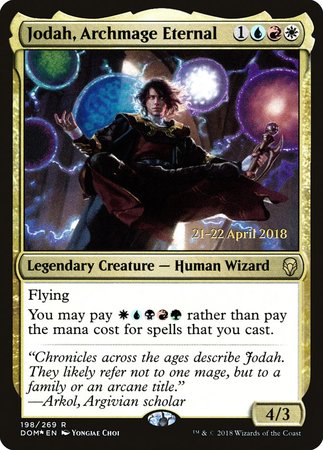 Jodah, Archmage Eternal [Dominaria Promos] | Exor Games Bridgewater