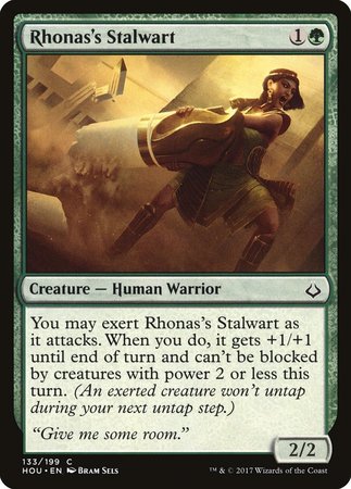 Rhonas's Stalwart [Hour of Devastation] | Exor Games Bridgewater
