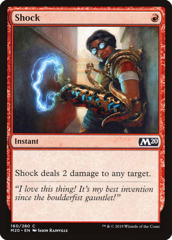 Shock [Core Set 2020] | Exor Games Bridgewater