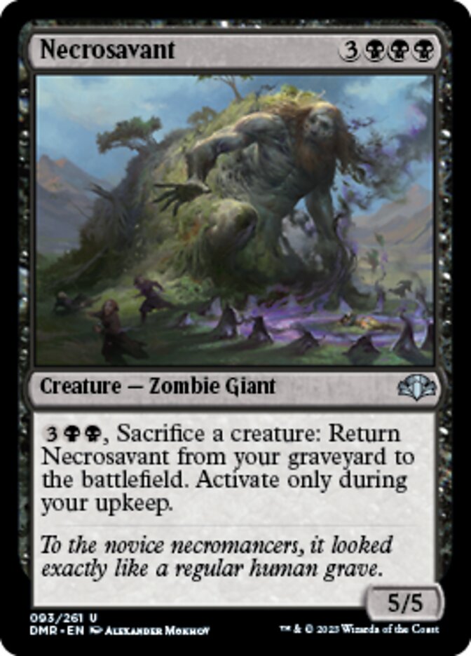Necrosavant [Dominaria Remastered] | Exor Games Bridgewater