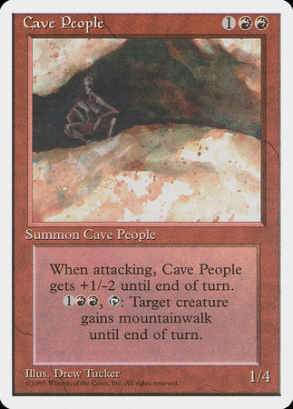 Cave People [Fourth Edition] | Exor Games Bridgewater