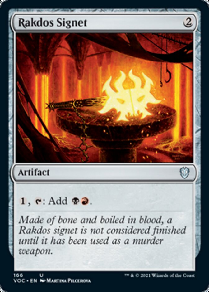 Rakdos Signet [Innistrad: Crimson Vow Commander] | Exor Games Bridgewater