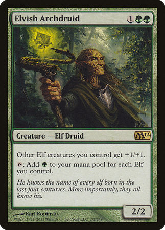 Elvish Archdruid [Magic 2012] | Exor Games Bridgewater