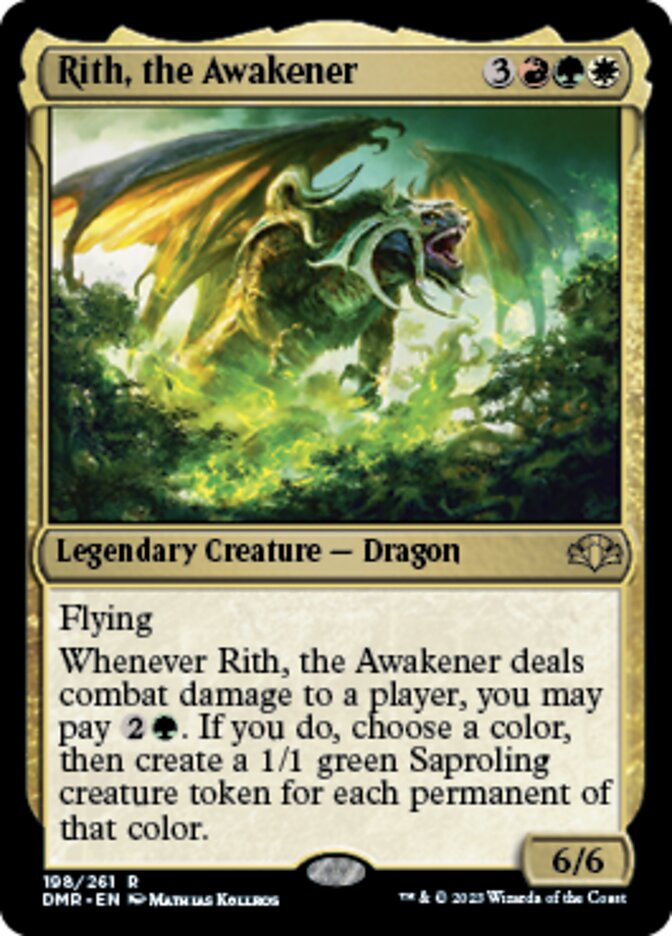 Rith, the Awakener [Dominaria Remastered] | Exor Games Bridgewater