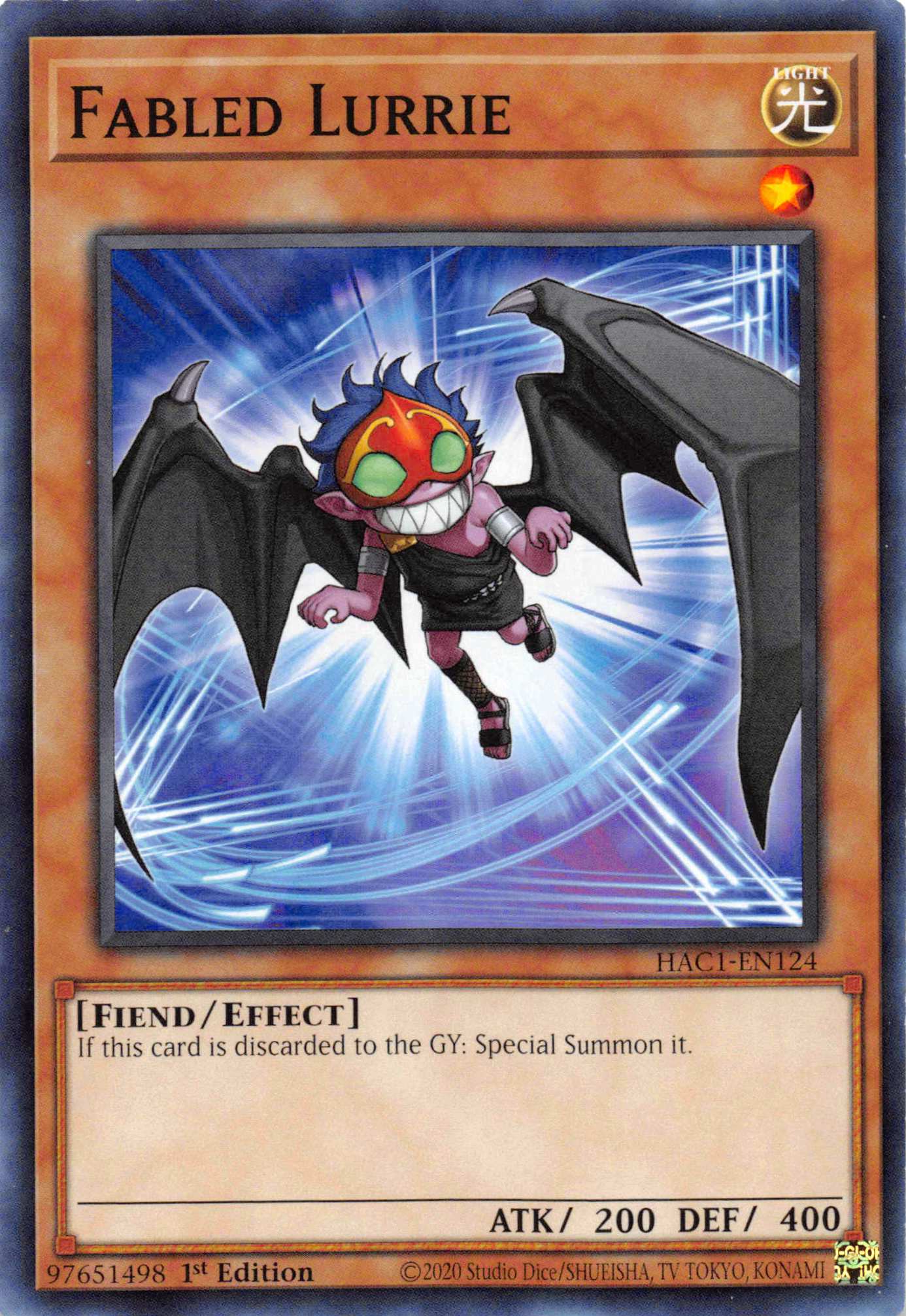 Fabled Lurrie [HAC1-EN124] Common | Exor Games Bridgewater