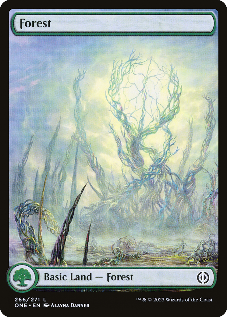 Forest (266) (Full-Art) [Phyrexia: All Will Be One] | Exor Games Bridgewater