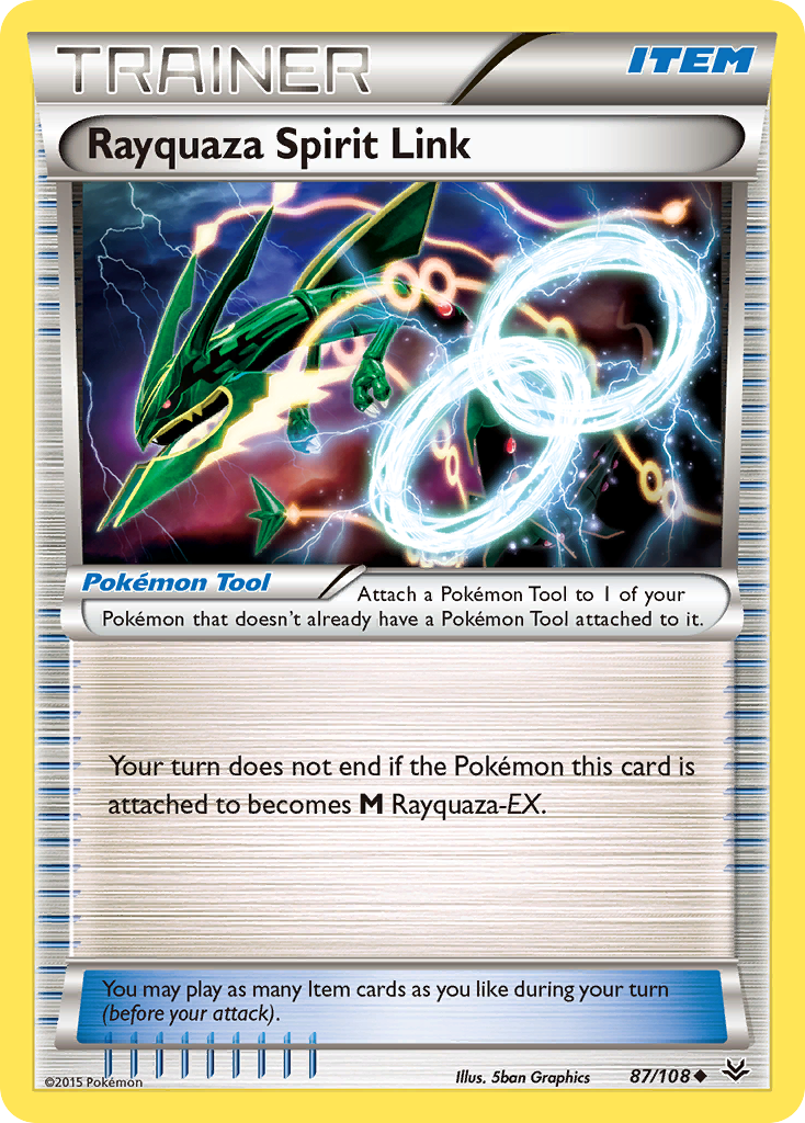 Rayquaza Spirit Link (87/108) [XY: Roaring Skies] | Exor Games Bridgewater