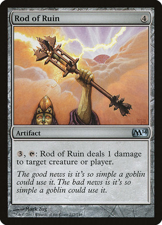 Rod of Ruin [Magic 2014] | Exor Games Bridgewater