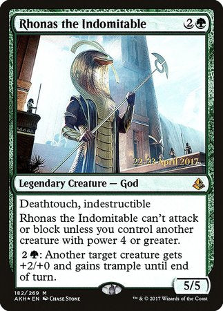 Rhonas the Indomitable [Amonkhet Promos] | Exor Games Bridgewater