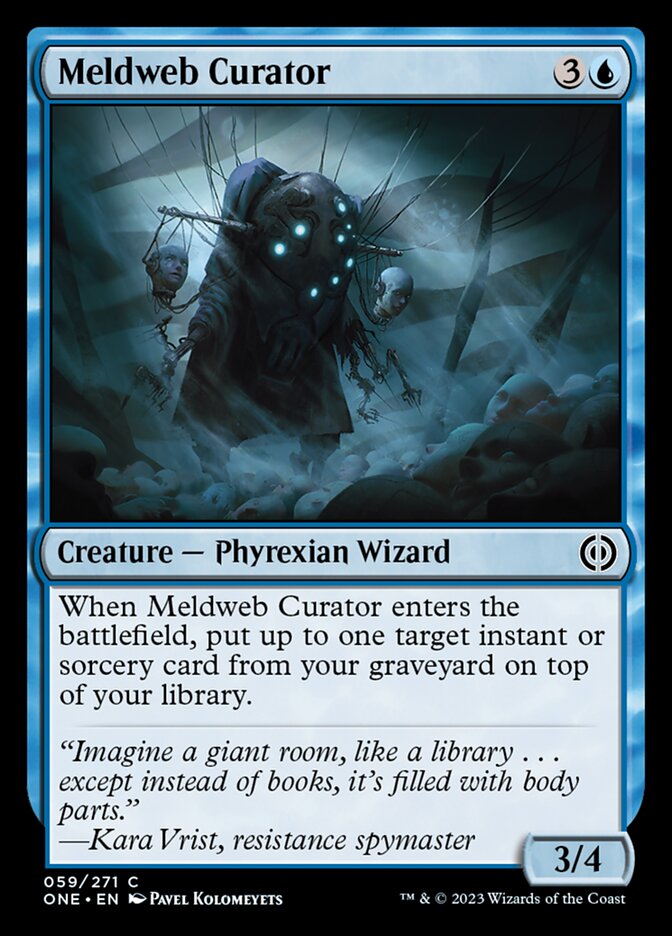 Meldweb Curator [Phyrexia: All Will Be One] | Exor Games Bridgewater