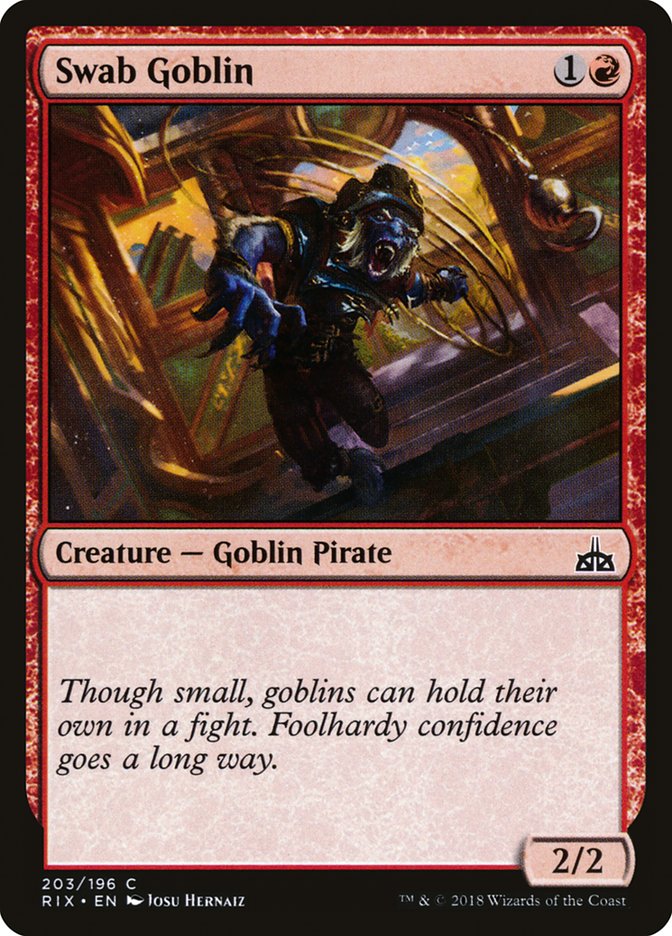 Swab Goblin [Rivals of Ixalan] | Exor Games Bridgewater