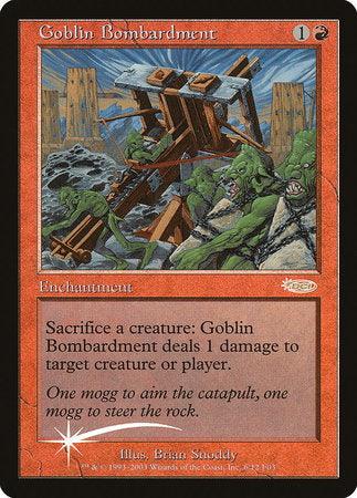 Goblin Bombardment [Friday Night Magic 2003] | Exor Games Bridgewater